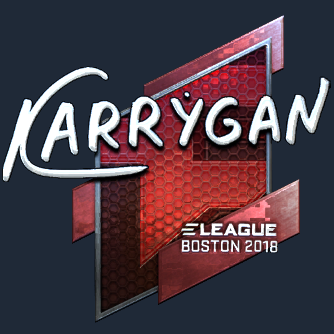 Sticker | karrigan (Foil) | Boston 2018 Screenshot