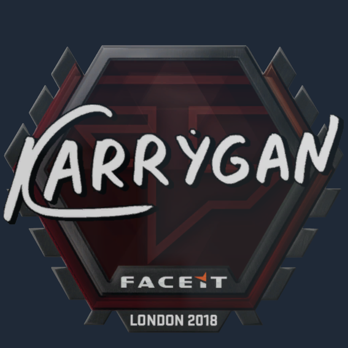Sticker | karrigan | London 2018 Screenshot