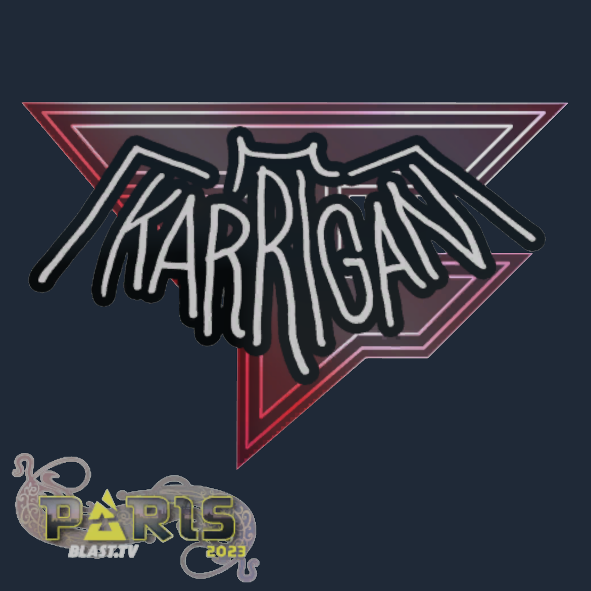 Sticker | karrigan | Paris 2023 Screenshot