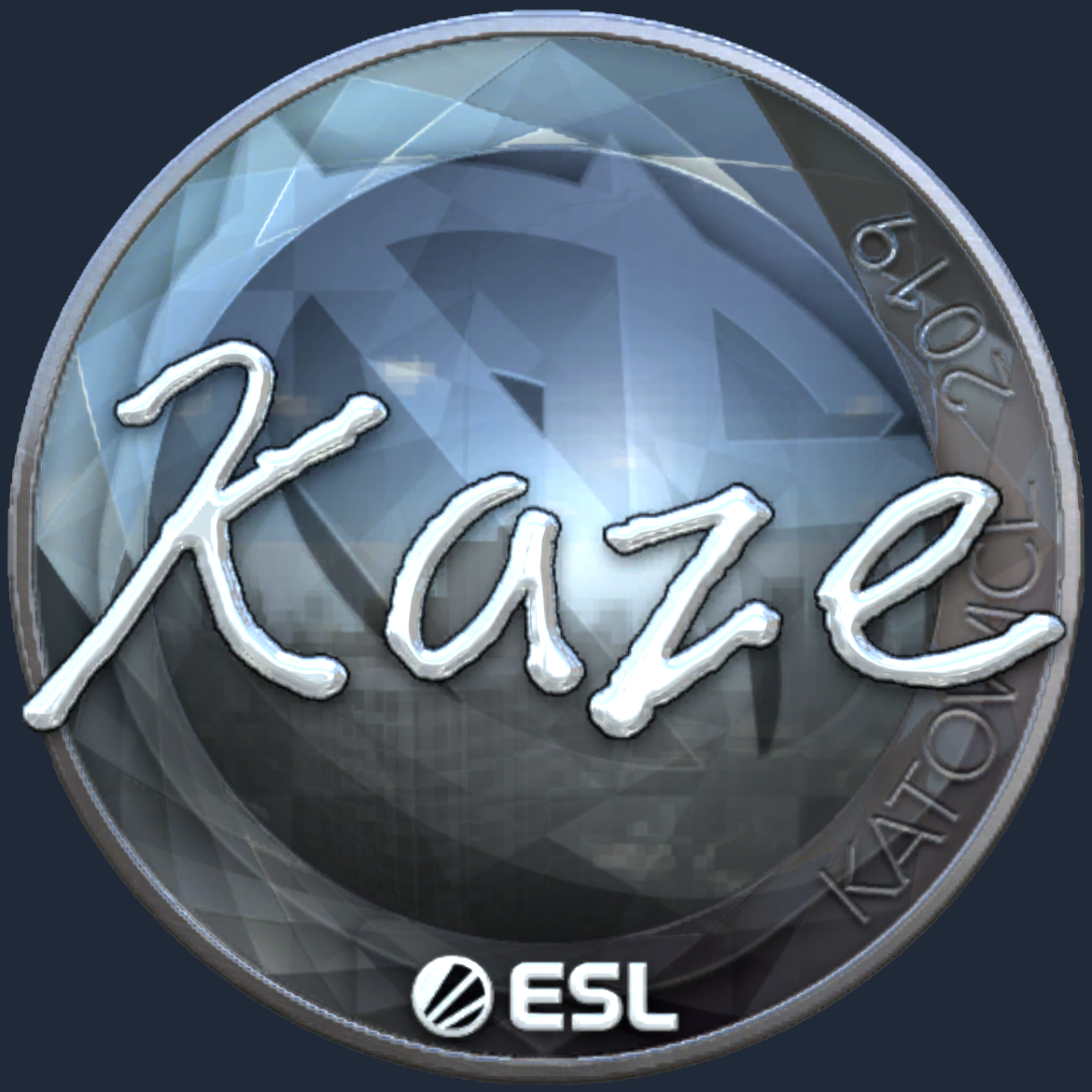 Sticker | Kaze (Foil) | Katowice 2019 Screenshot