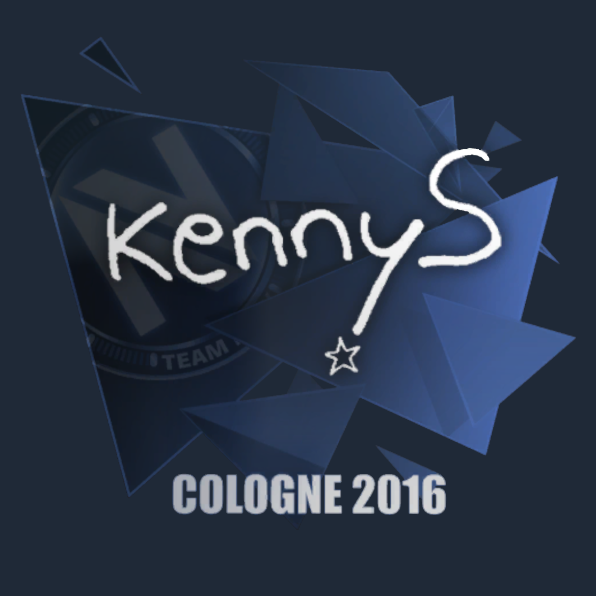 Sticker | kennyS | Cologne 2016 Screenshot