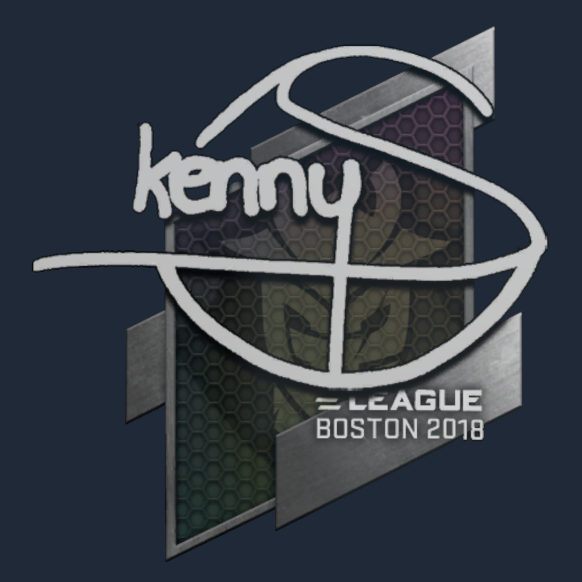 Sticker | kennyS | Boston 2018 Screenshot
