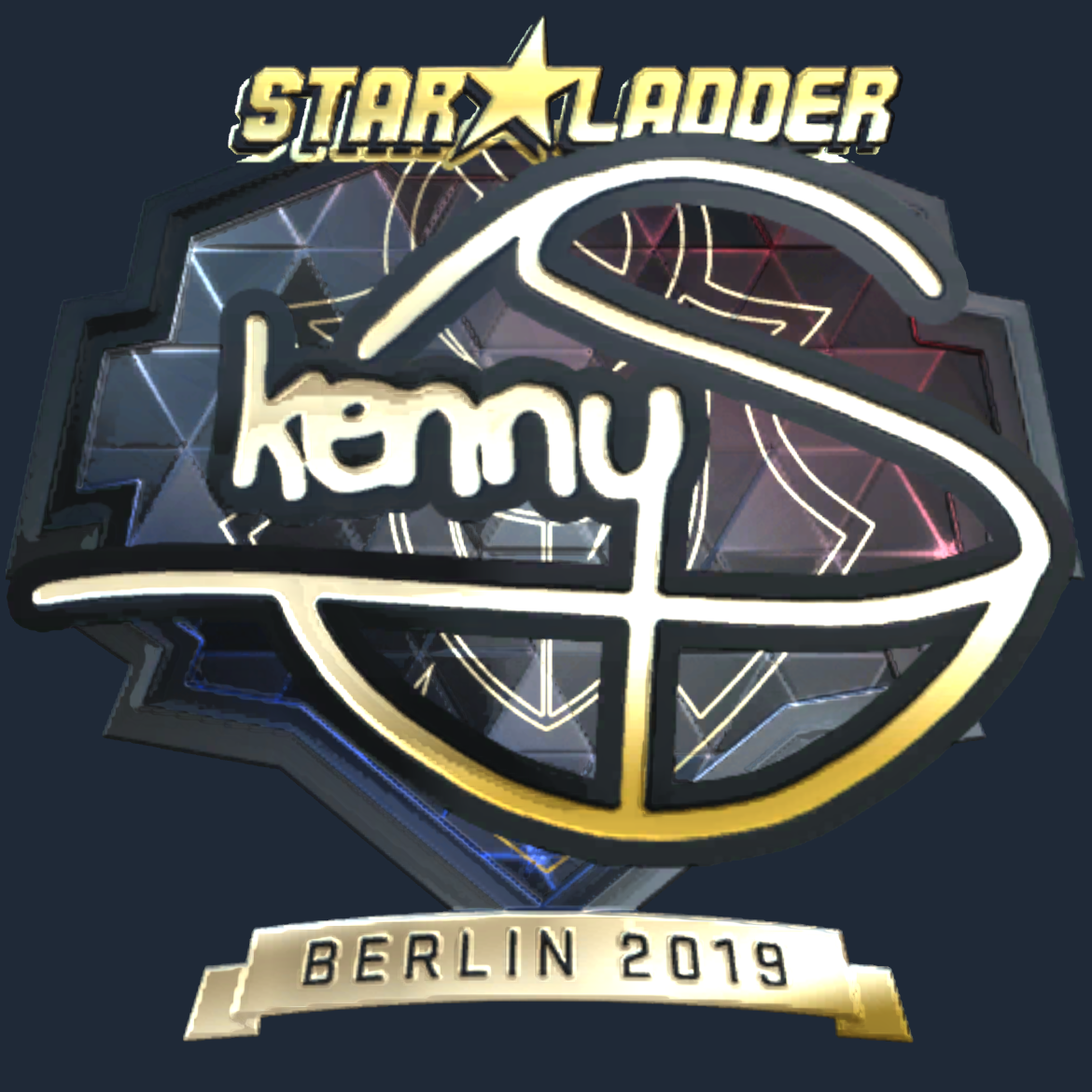 Sticker | kennyS (Gold) | Berlin 2019 Screenshot
