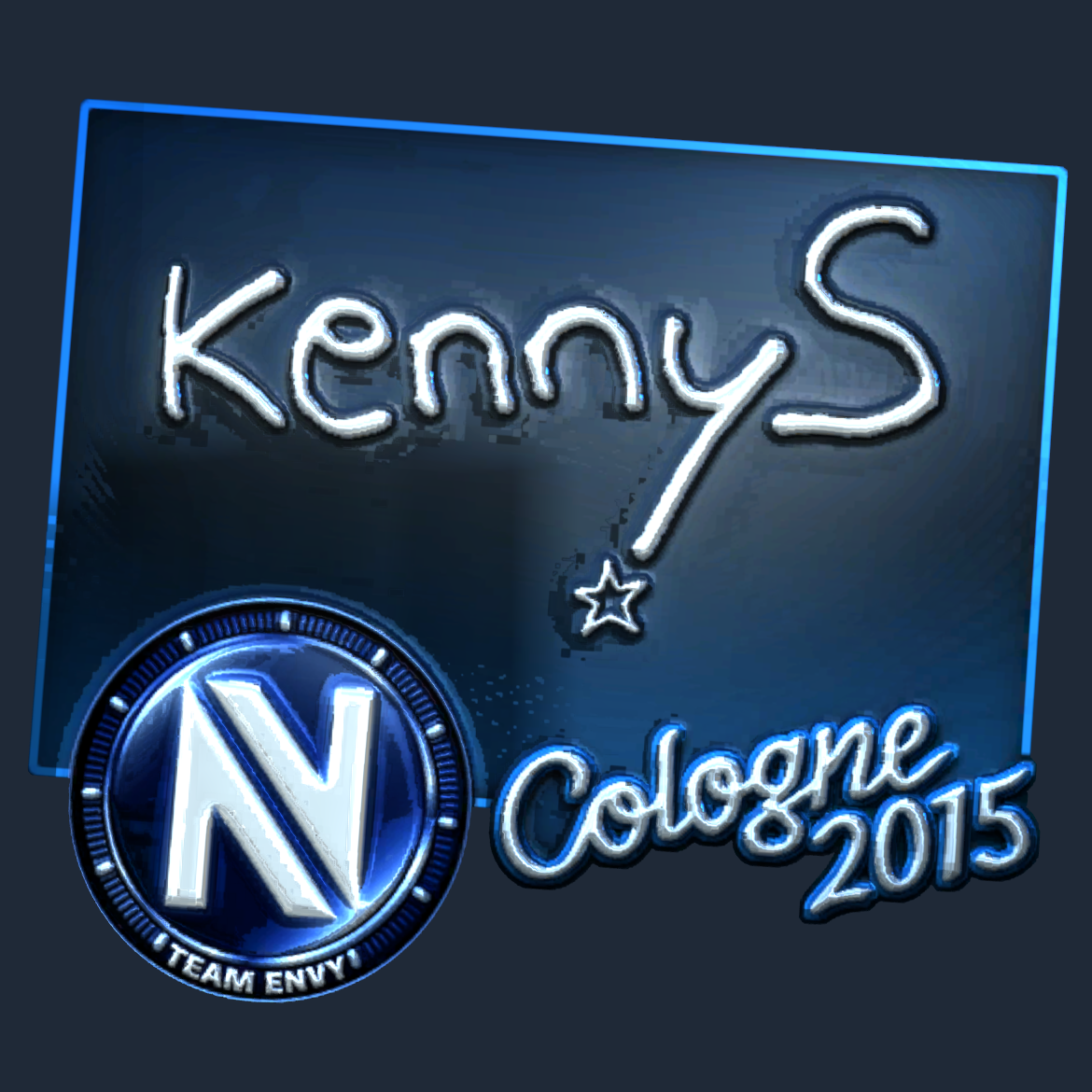 Sticker | kennyS (Foil) | Cologne 2015 Screenshot