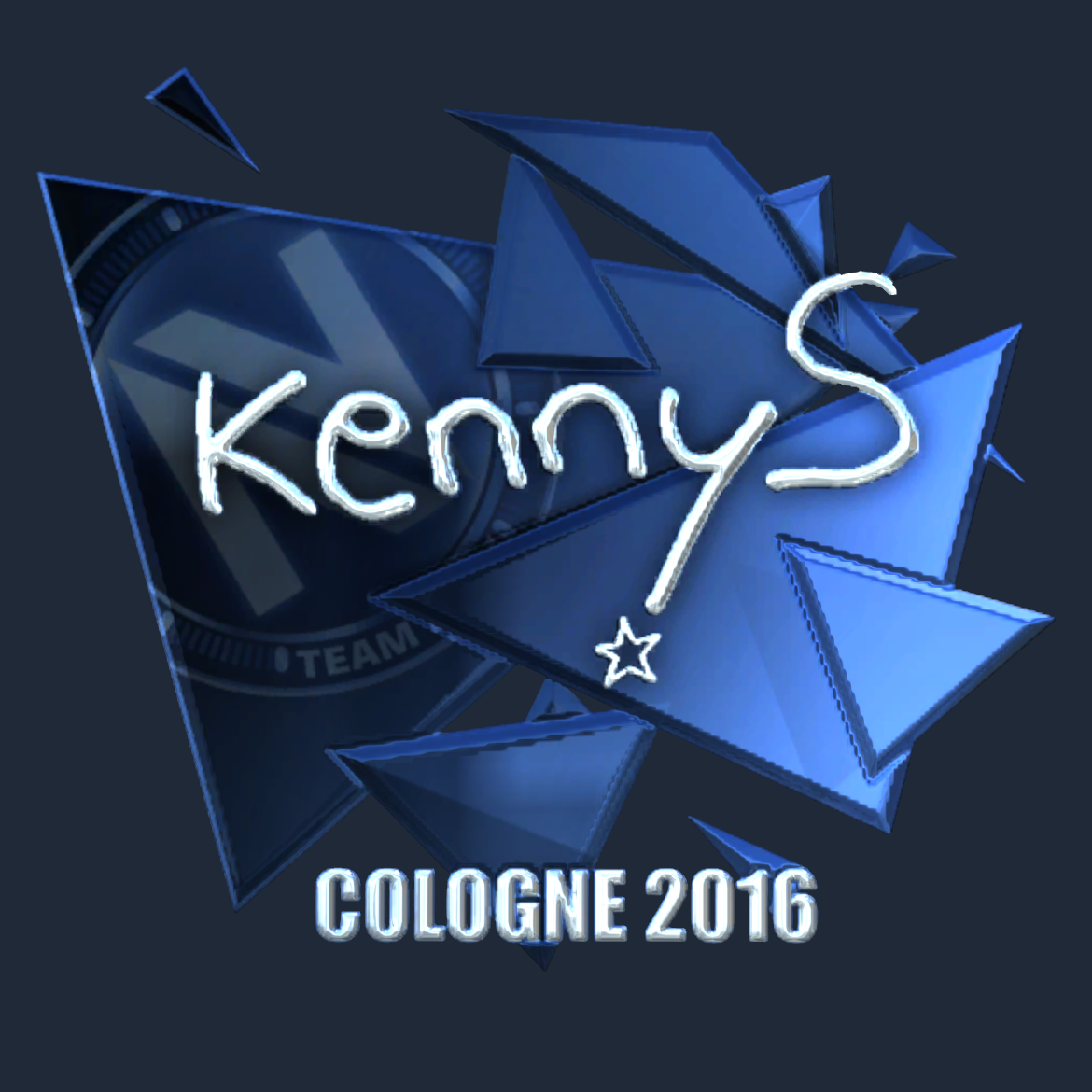 Sticker | kennyS (Foil) | Cologne 2016 Screenshot
