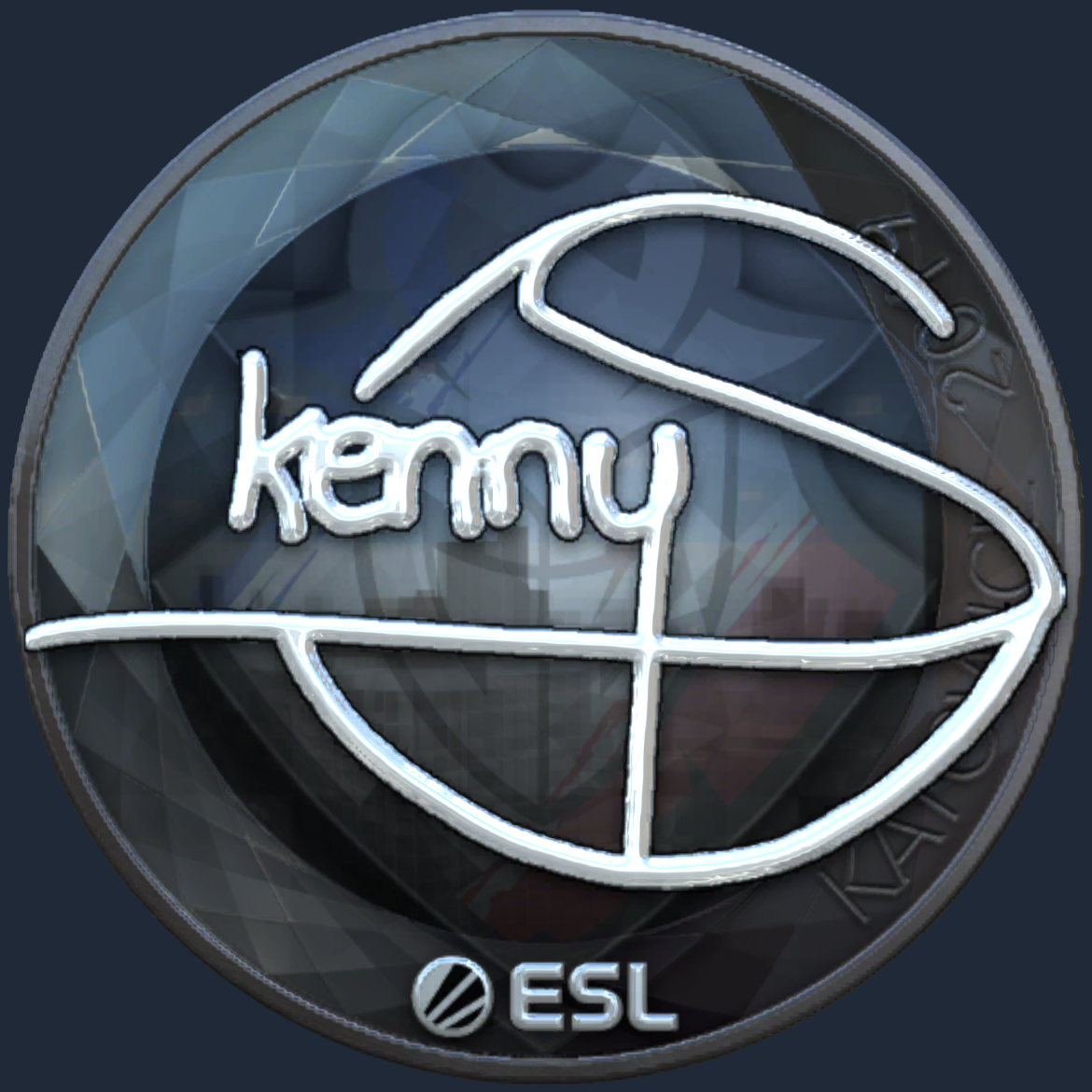 Sticker | kennyS (Foil) | Katowice 2019 Screenshot