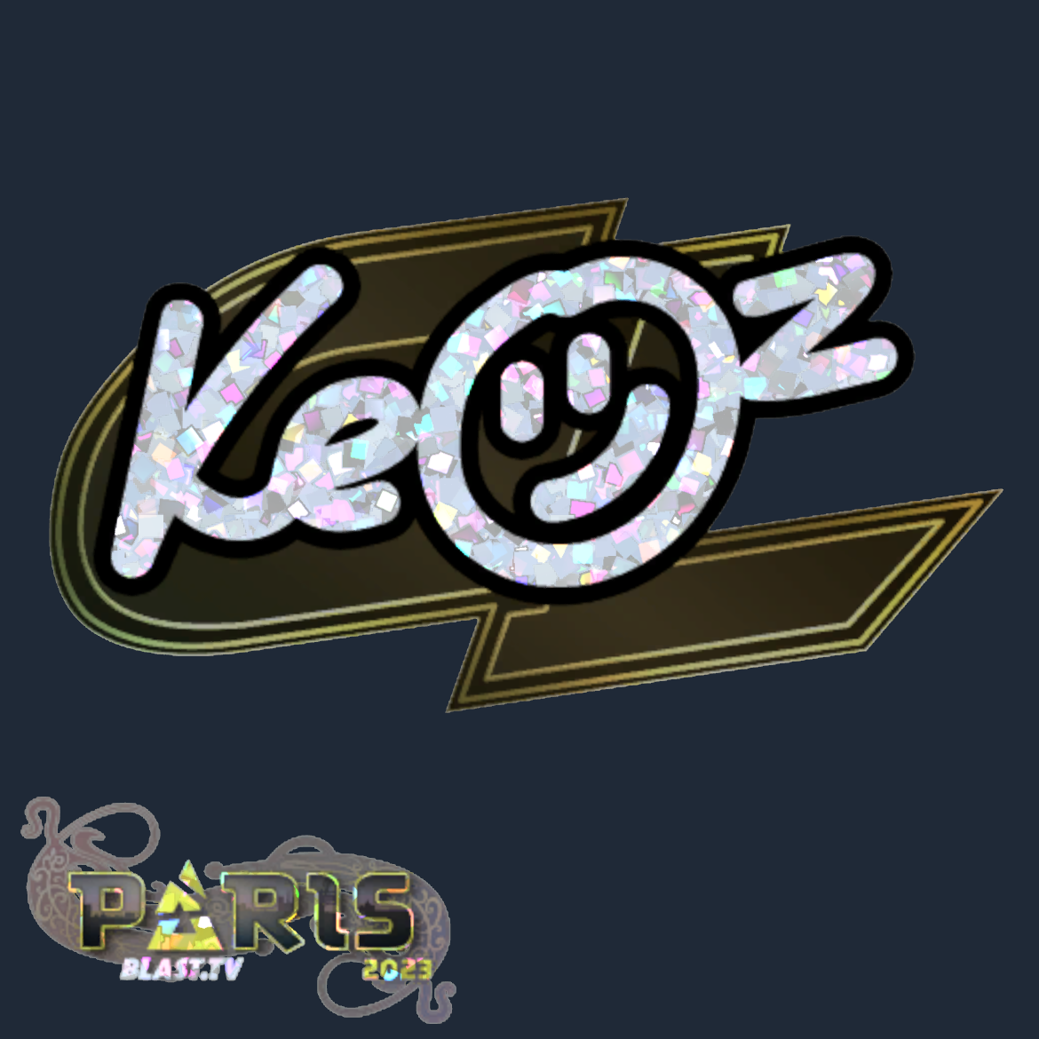 Sticker | Keoz (Glitter) | Paris 2023 Screenshot