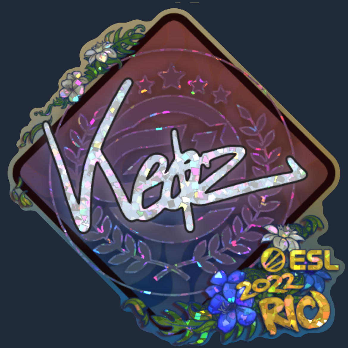 Sticker | Keoz (Glitter) | Rio 2022 Screenshot