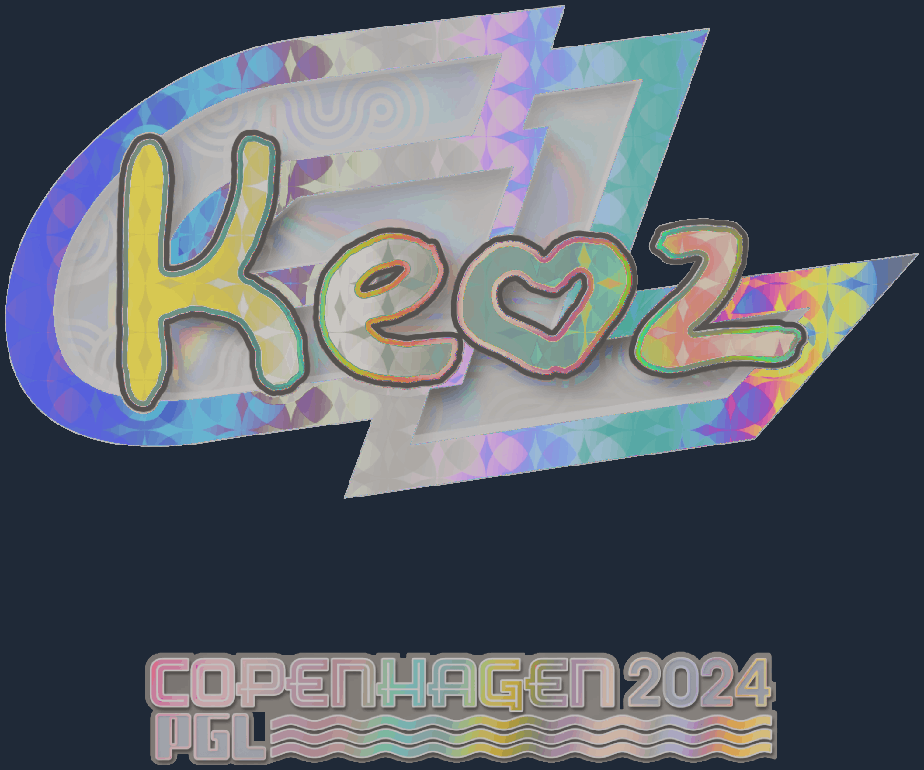 Sticker | Keoz (Holo) | Copenhagen 2024 Screenshot