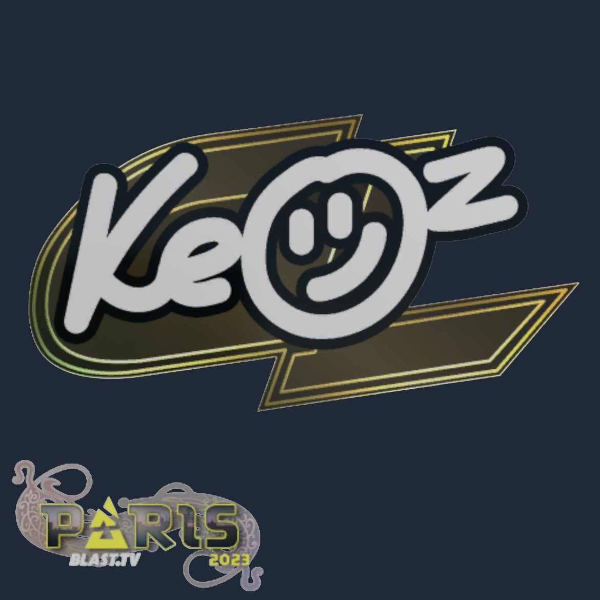 Sticker | Keoz | Paris 2023 Screenshot