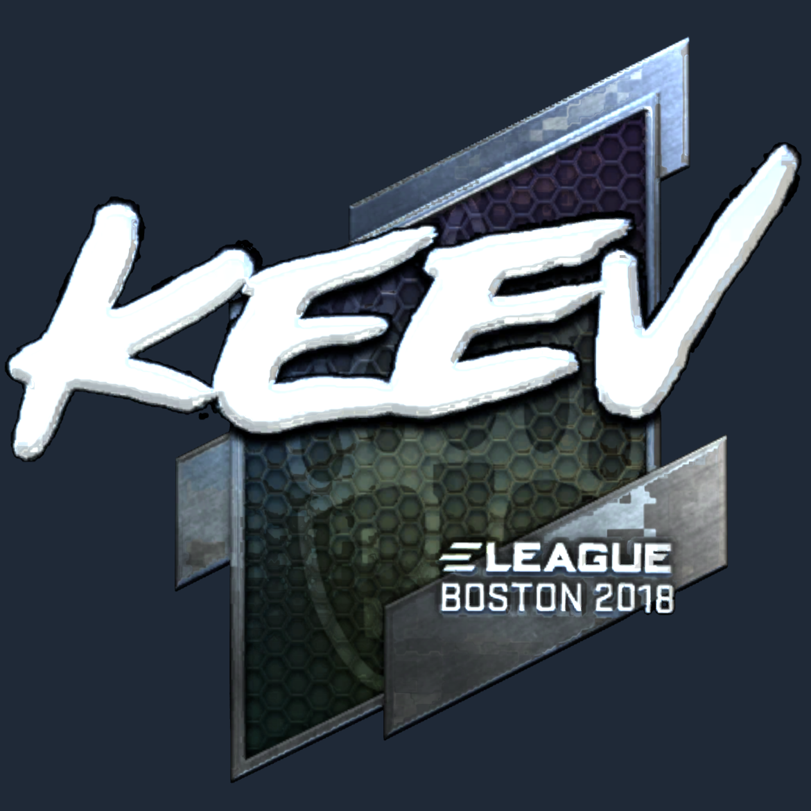 Sticker | keev (Foil) | Boston 2018 Screenshot