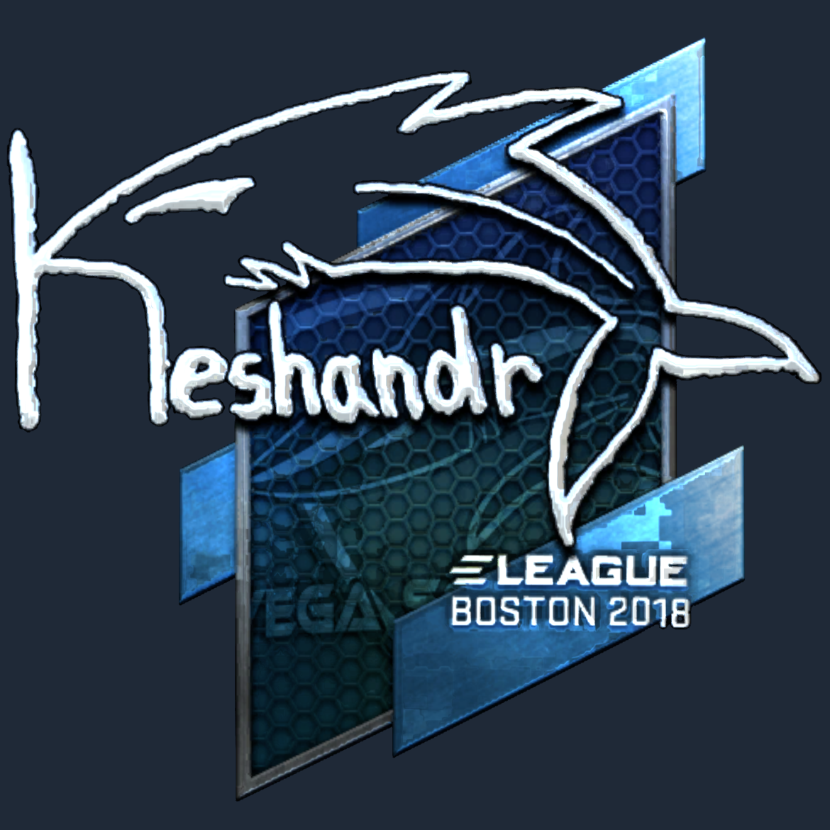 Sticker | keshandr (Foil) | Boston 2018 Screenshot