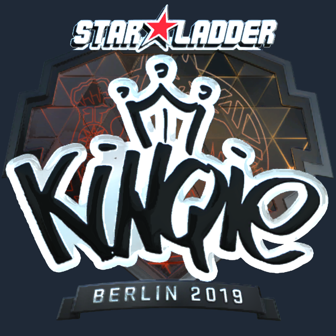Sticker | kinqie (Foil) | Berlin 2019 Screenshot