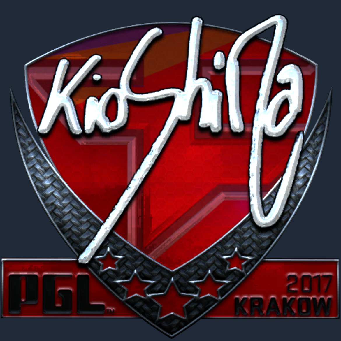 Sticker | kioShiMa (Foil) | Krakow 2017 Screenshot