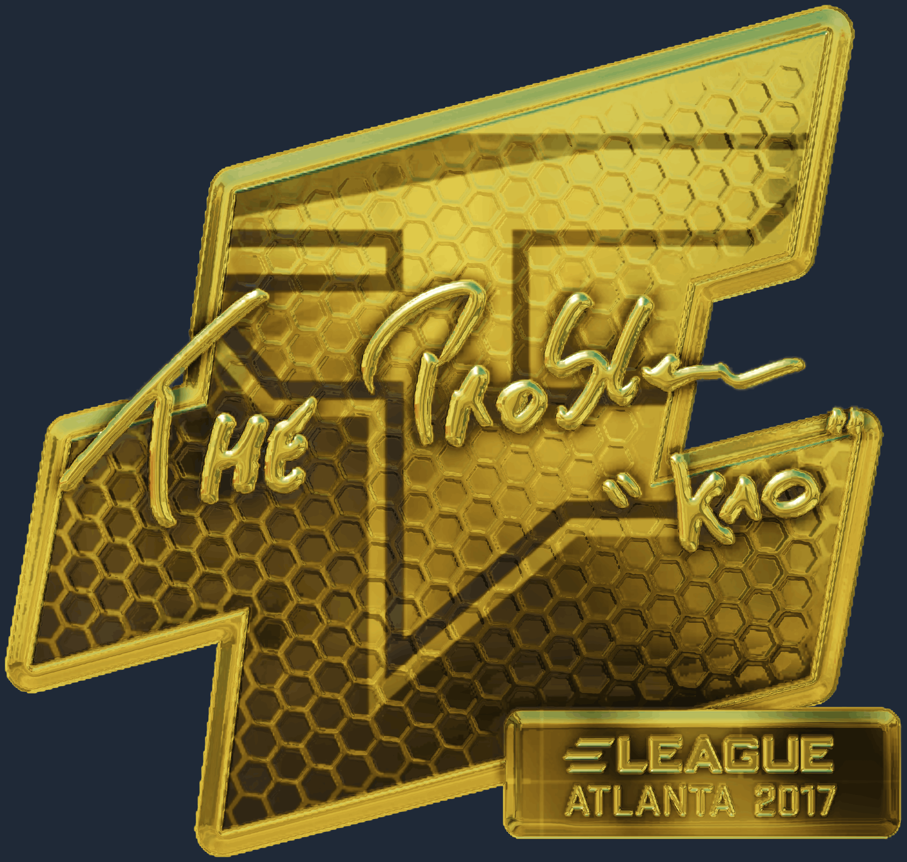 Sticker | kioShiMa (Gold) | Atlanta 2017 Screenshot