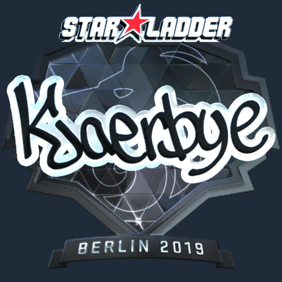 Sticker | Kjaerbye (Foil) | Berlin 2019 Screenshot