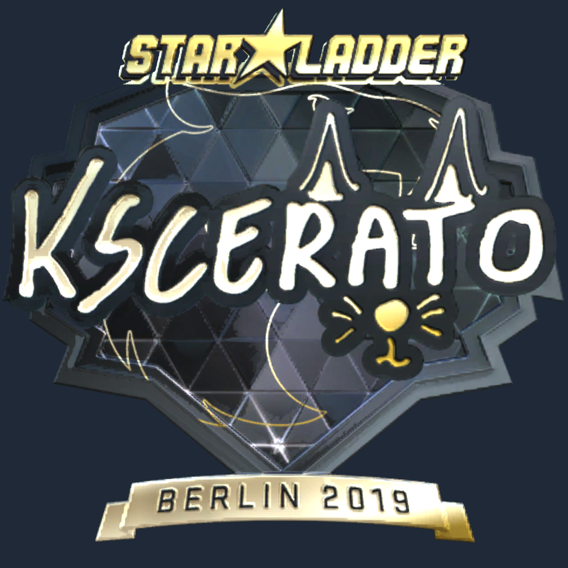Sticker | KSCERATO (Gold) | Berlin 2019 Screenshot