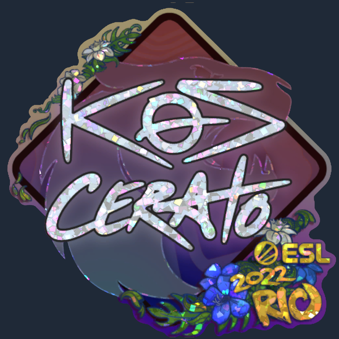 Sticker | KSCERATO (Glitter) | Rio 2022 Screenshot