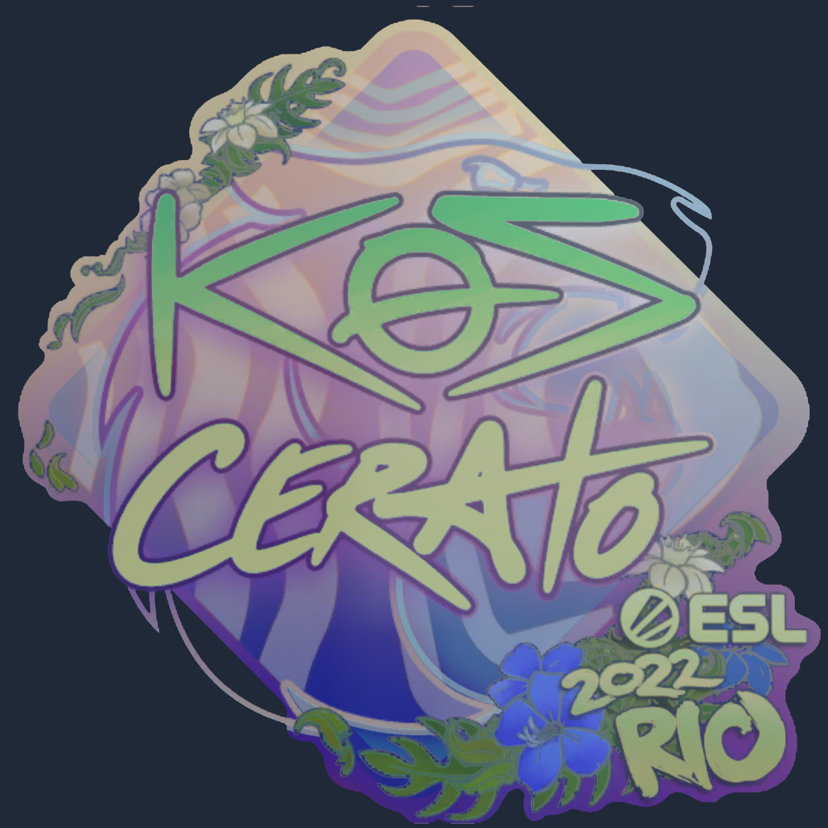 Sticker | KSCERATO (Holo) | Rio 2022 Screenshot
