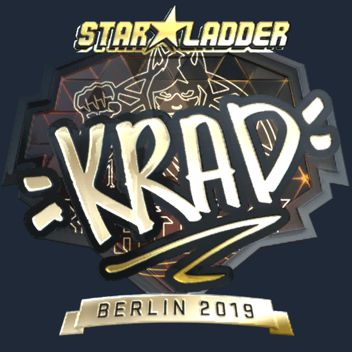 Sticker | Krad (Gold) | Berlin 2019 Screenshot