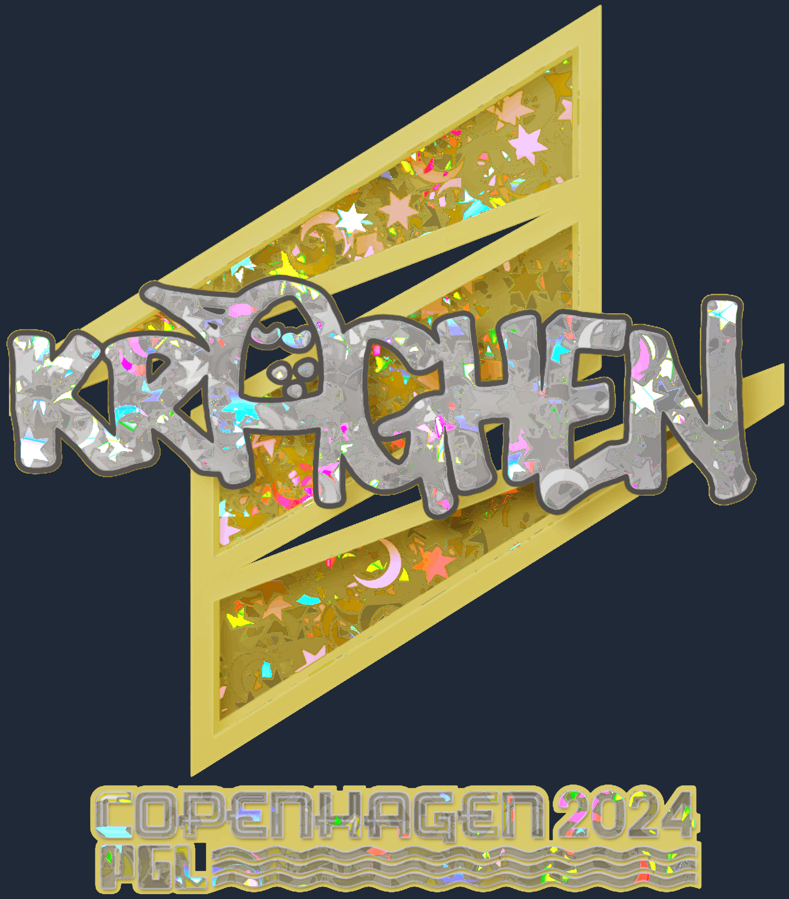 Sticker | kraghen (Glitter) | Copenhagen 2024 Screenshot