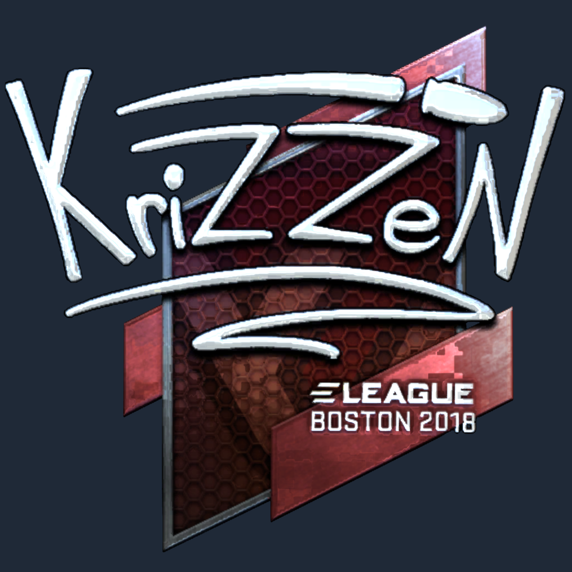 Sticker | KrizzeN (Foil) | Boston 2018 Screenshot