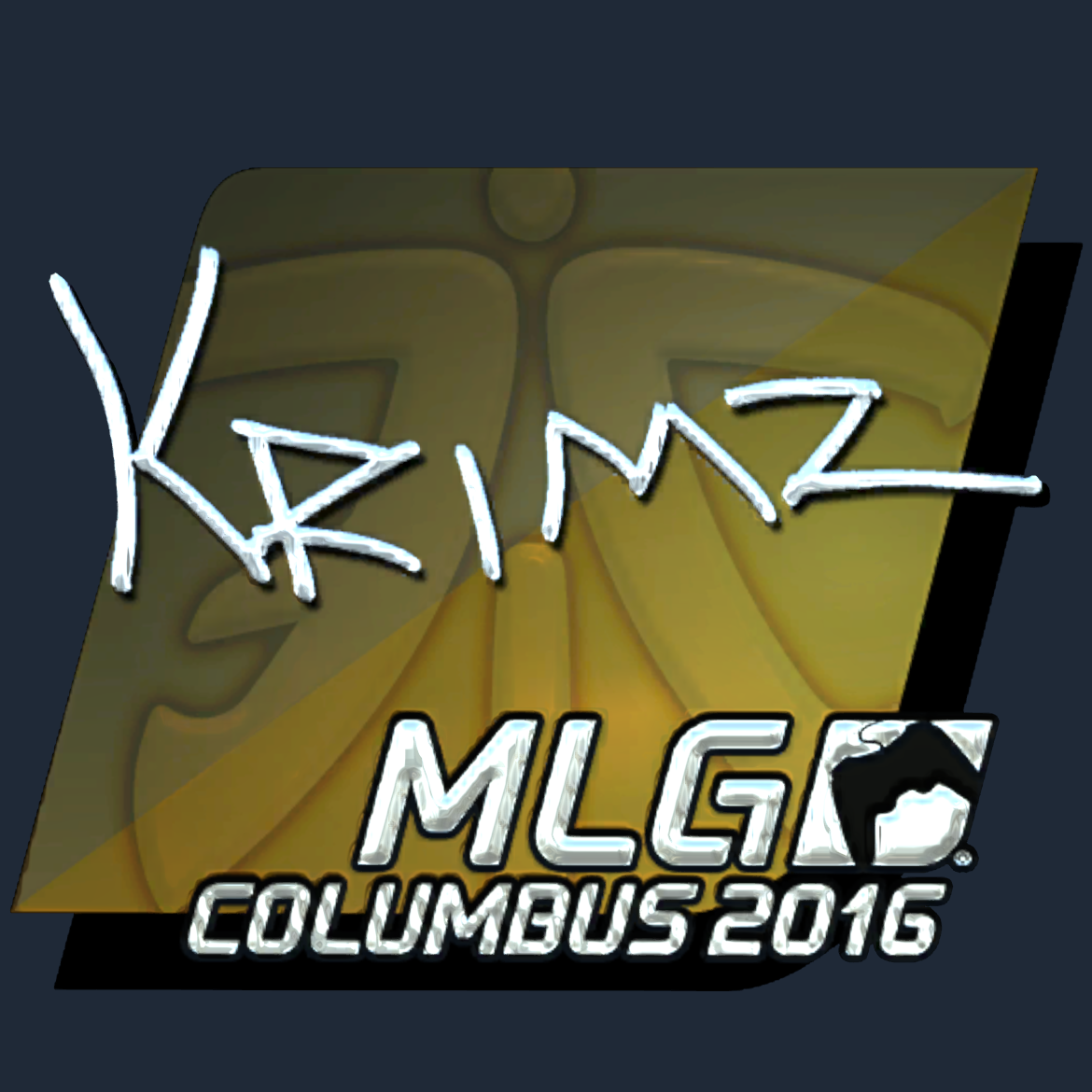 Sticker | KRIMZ (Foil) | MLG Columbus 2016 Screenshot