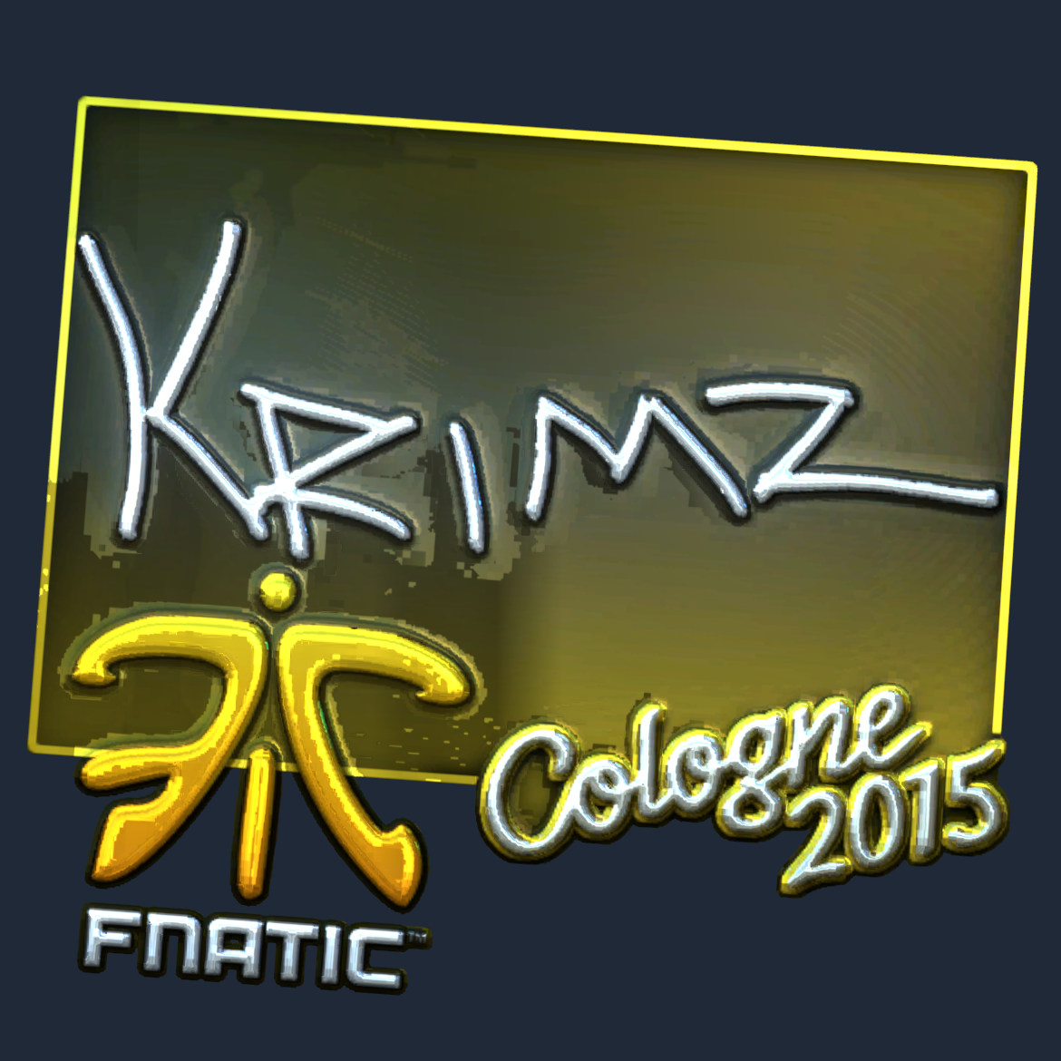 Sticker | KRIMZ (Foil) | Cologne 2015 Screenshot