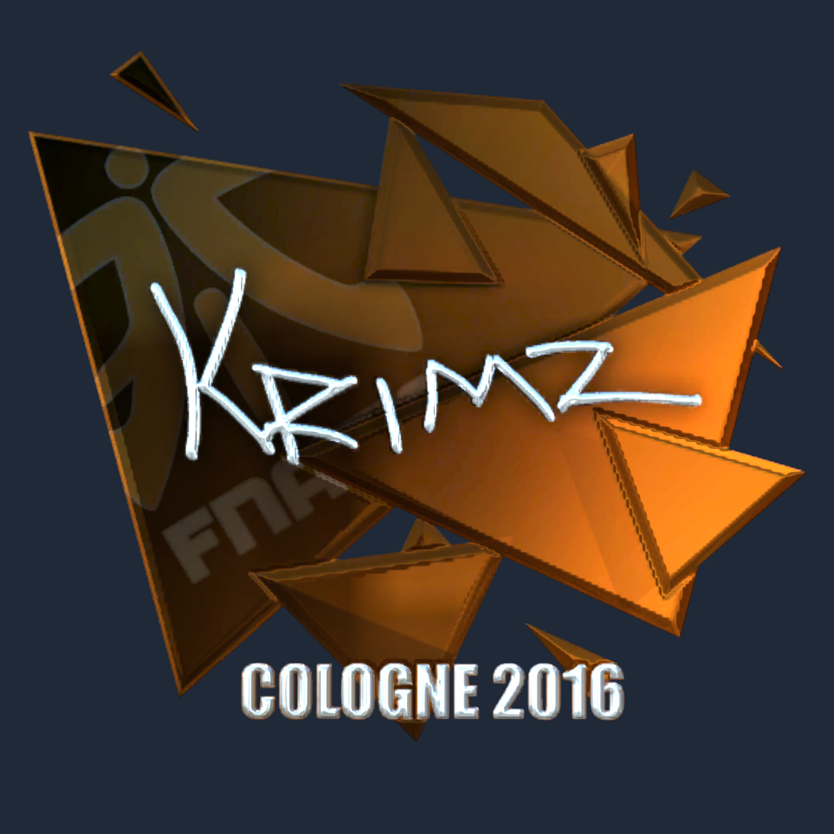 Sticker | KRIMZ (Foil) | Cologne 2016 Screenshot