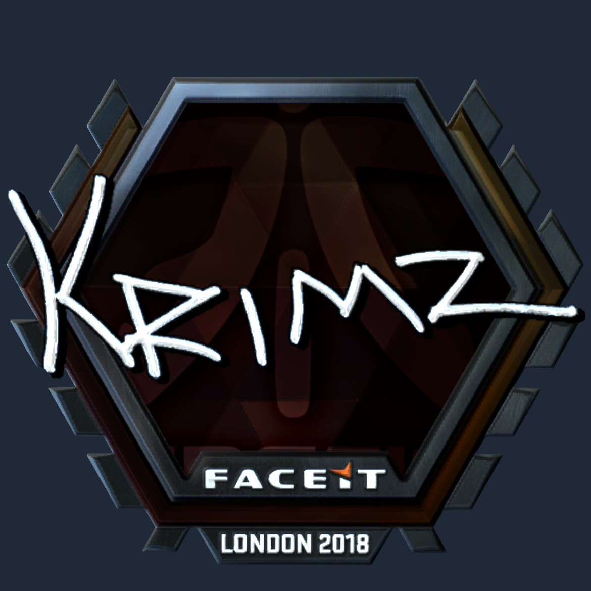 Sticker | KRIMZ (Foil) | London 2018 Screenshot