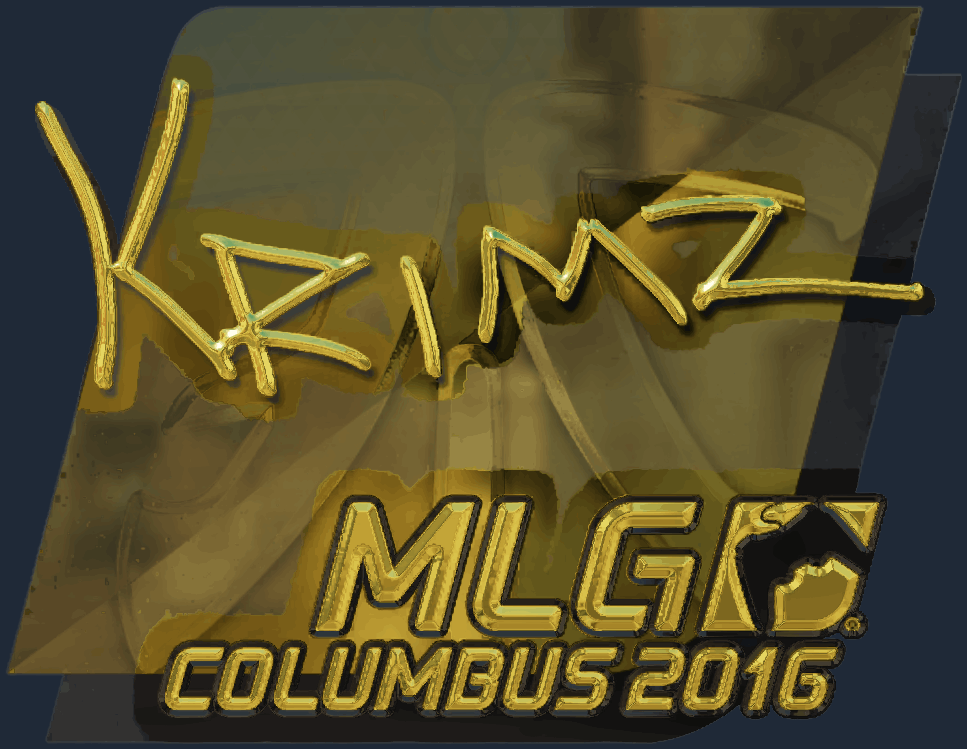Sticker | KRIMZ (Gold) | MLG Columbus 2016 Screenshot