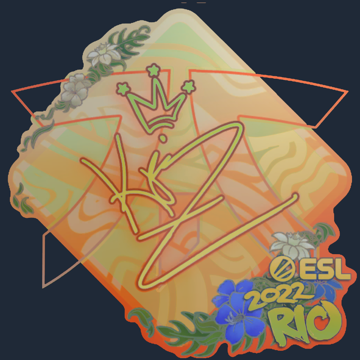 Sticker | KRIMZ (Holo) | Rio 2022 Screenshot