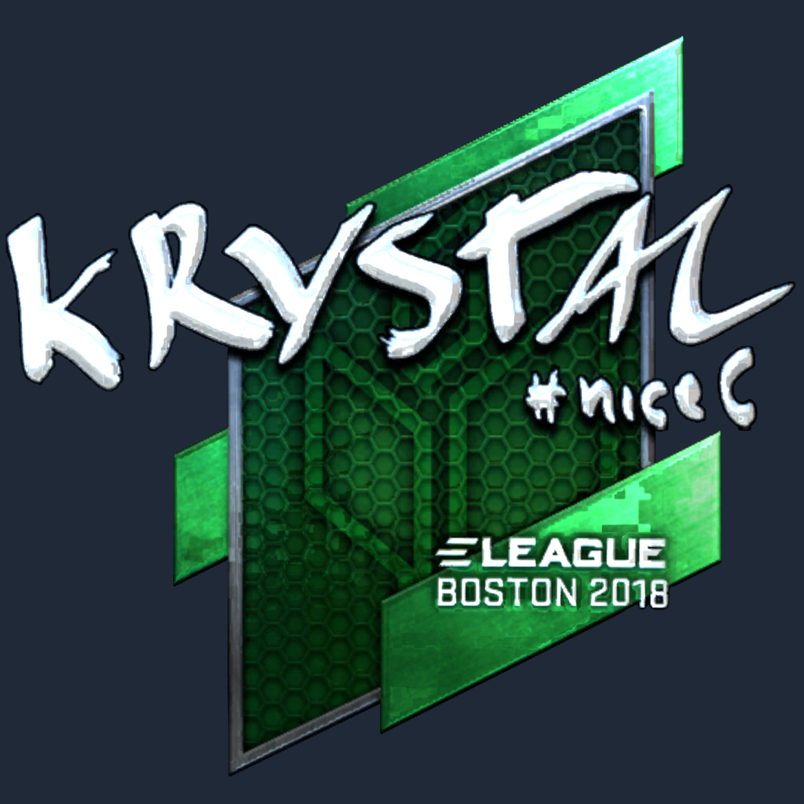 Sticker | kRYSTAL (Foil) | Boston 2018 Screenshot