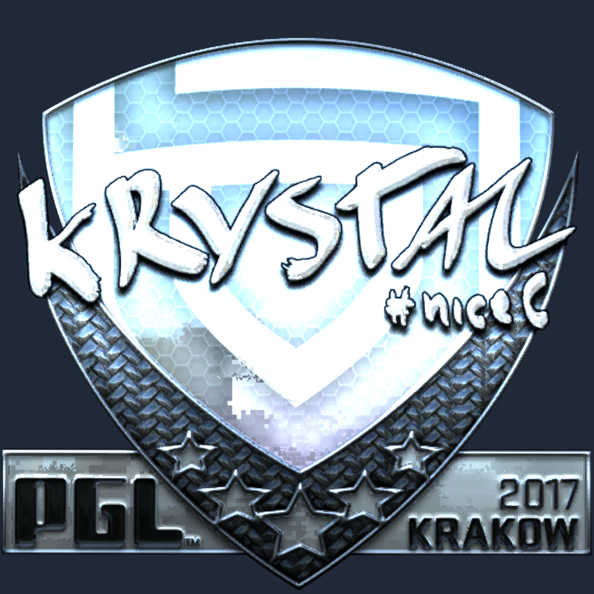 Sticker | kRYSTAL (Foil) | Krakow 2017 Screenshot