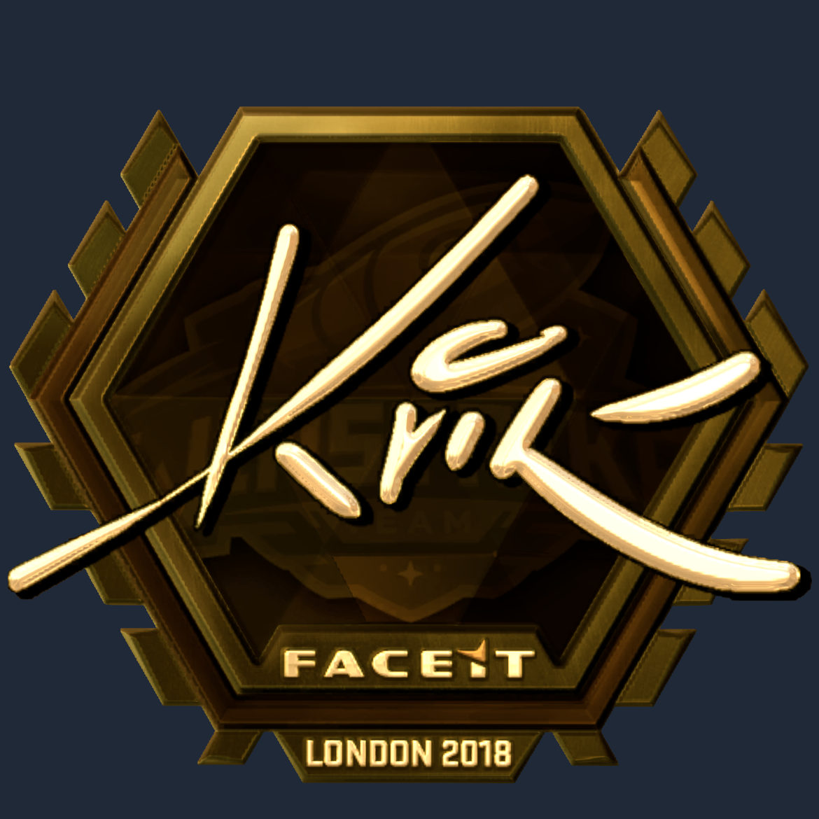 Sticker | Kvik (Gold) | London 2018 Screenshot