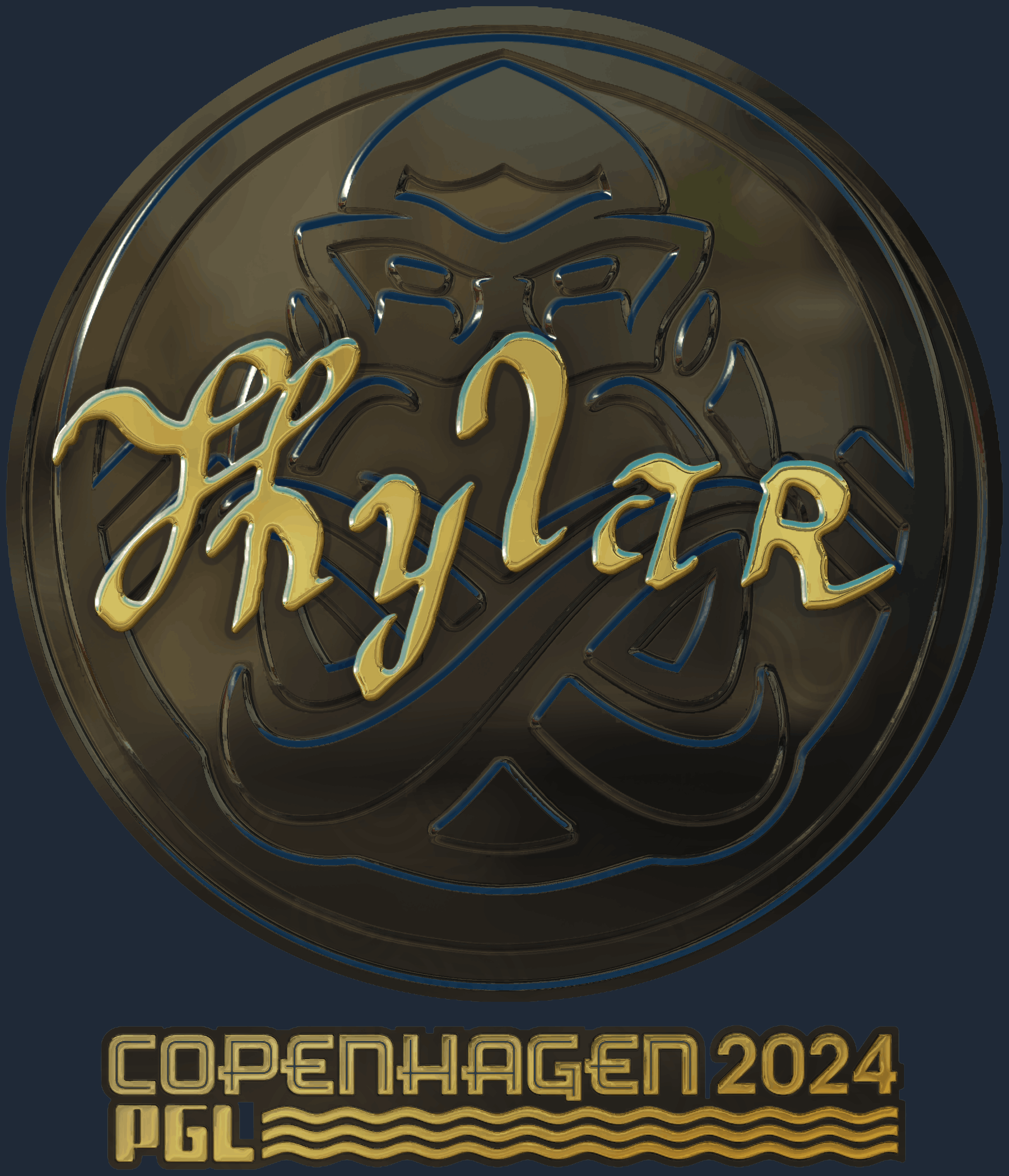 Sticker | Kylar (Gold) | Copenhagen 2024 Screenshot