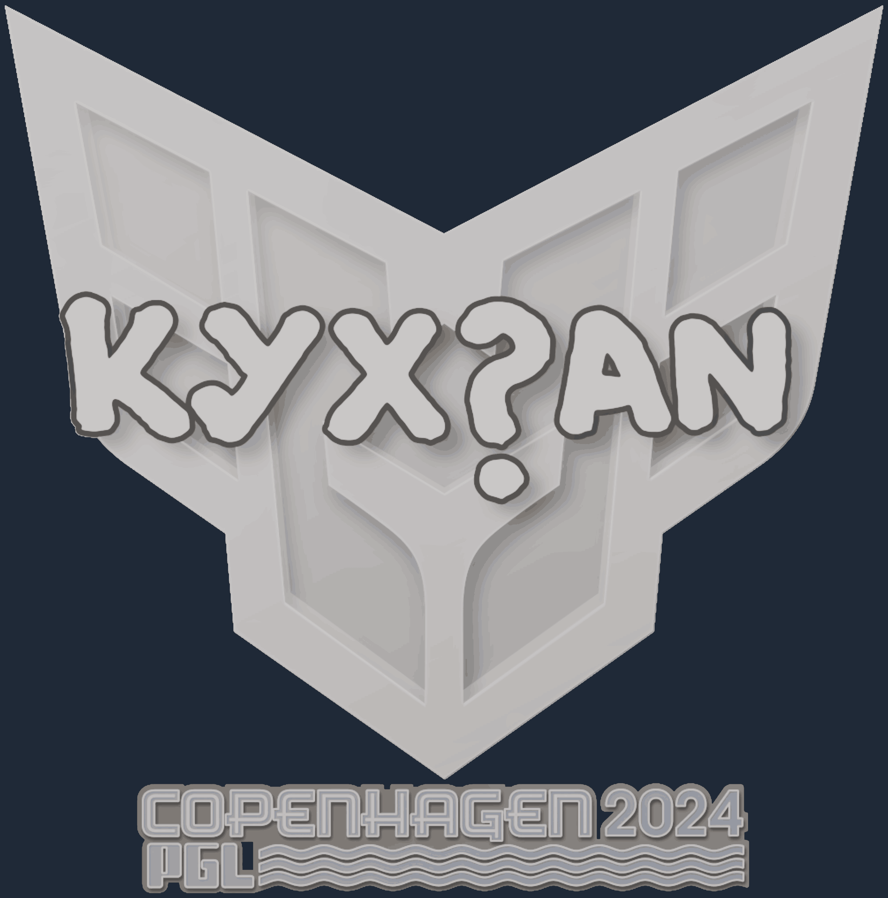 Sticker | kyxsan | Copenhagen 2024 Screenshot