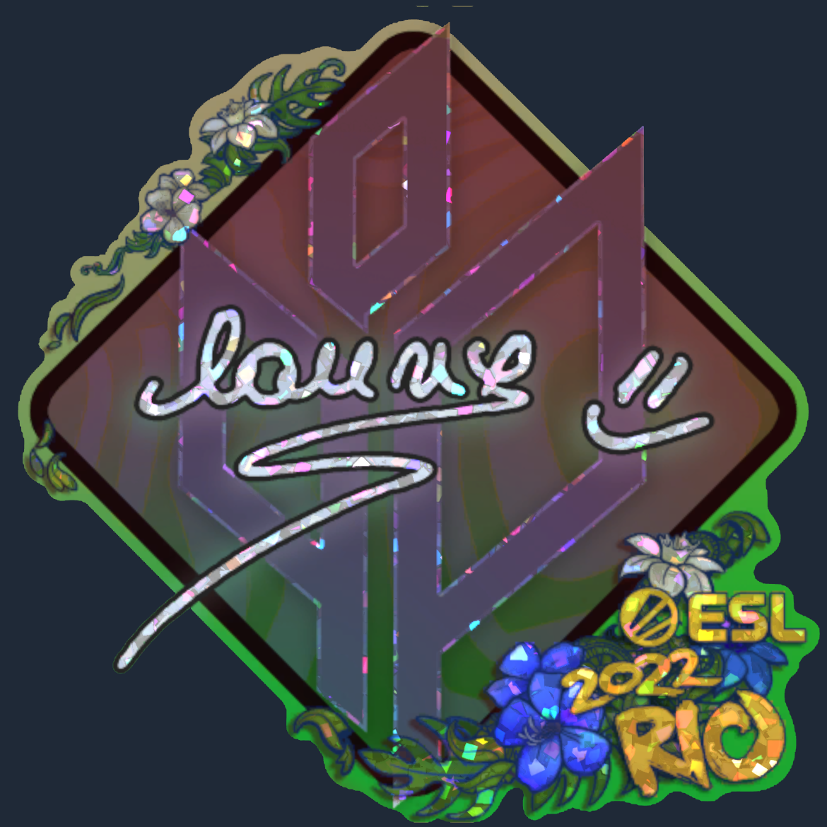 Sticker | lauNX (Glitter) | Rio 2022 Screenshot