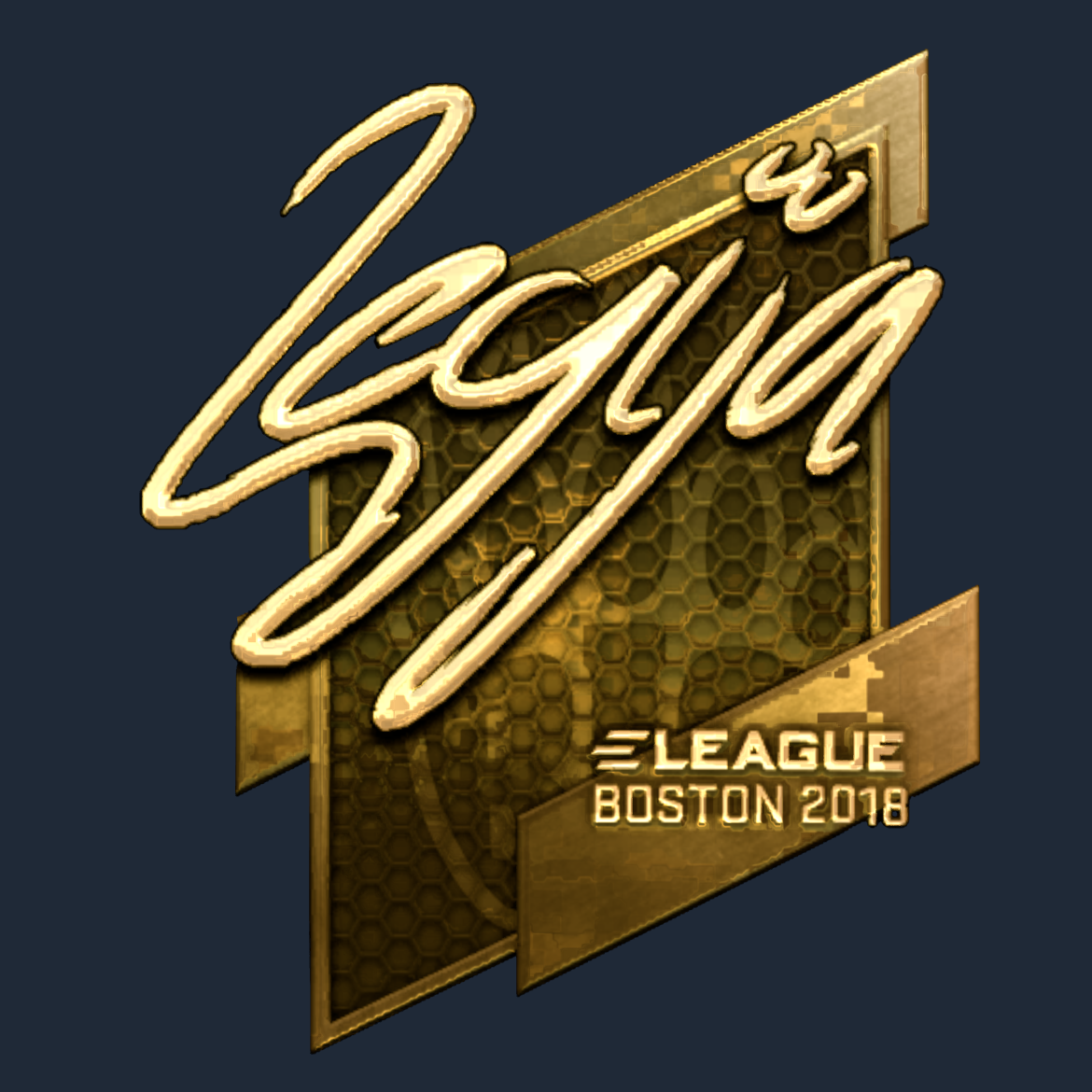 Sticker | LEGIJA (Gold) | Boston 2018 Screenshot