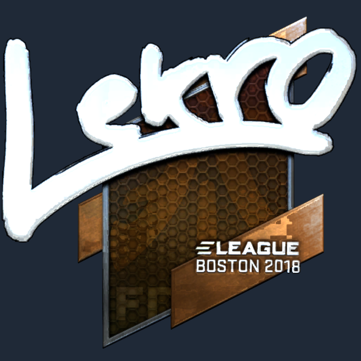 Sticker | Lekr0 (Foil) | Boston 2018 Screenshot