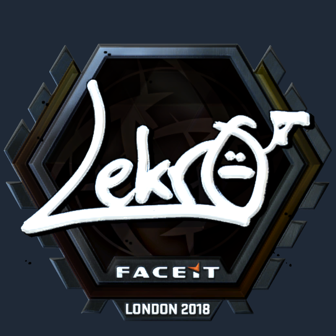 Sticker | Lekr0 (Foil) | London 2018 Screenshot