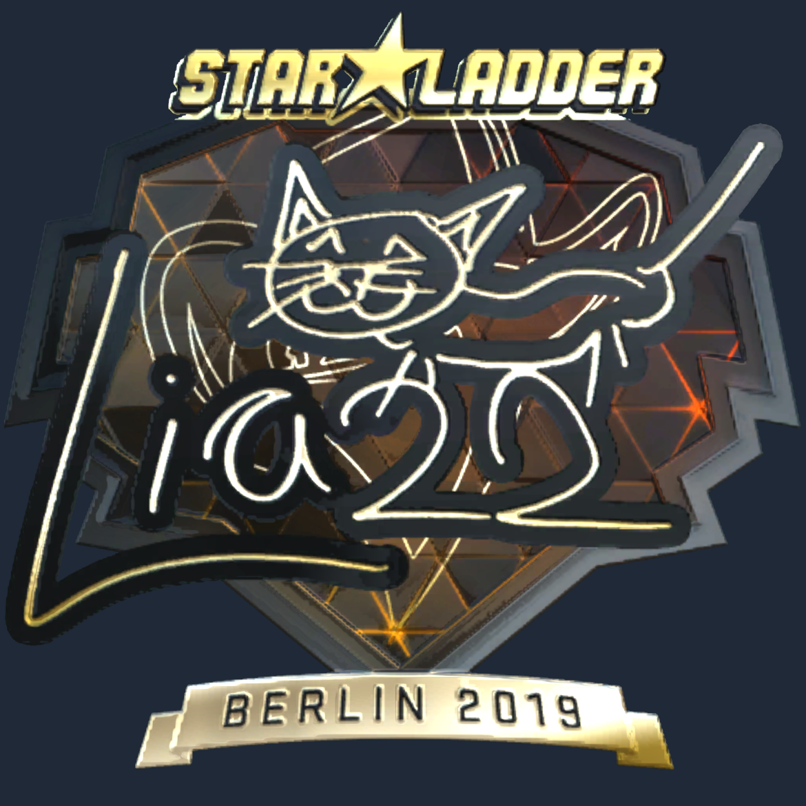 Sticker | Liazz (Gold) | Berlin 2019 Screenshot