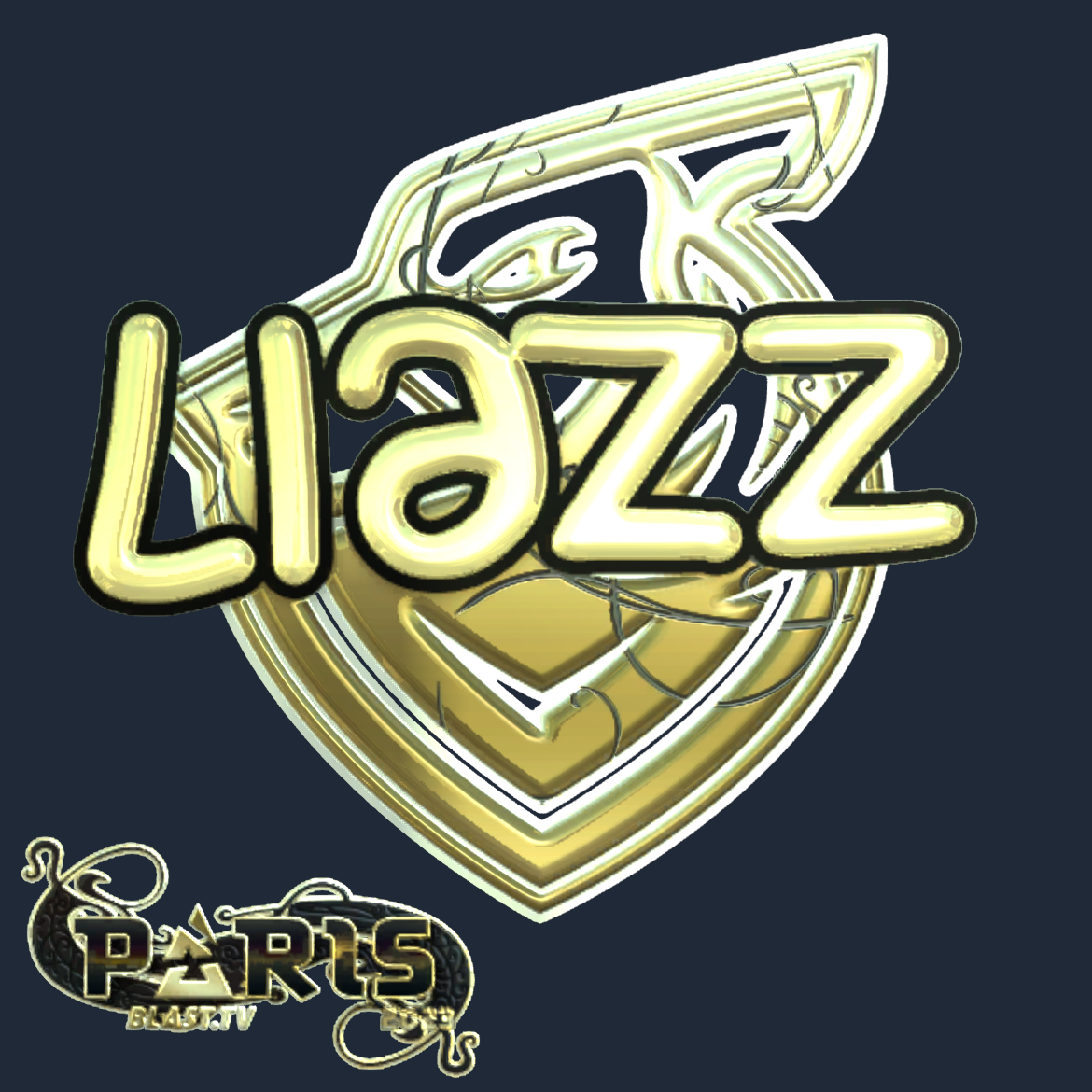 Sticker | Liazz (Gold) | Paris 2023 Screenshot