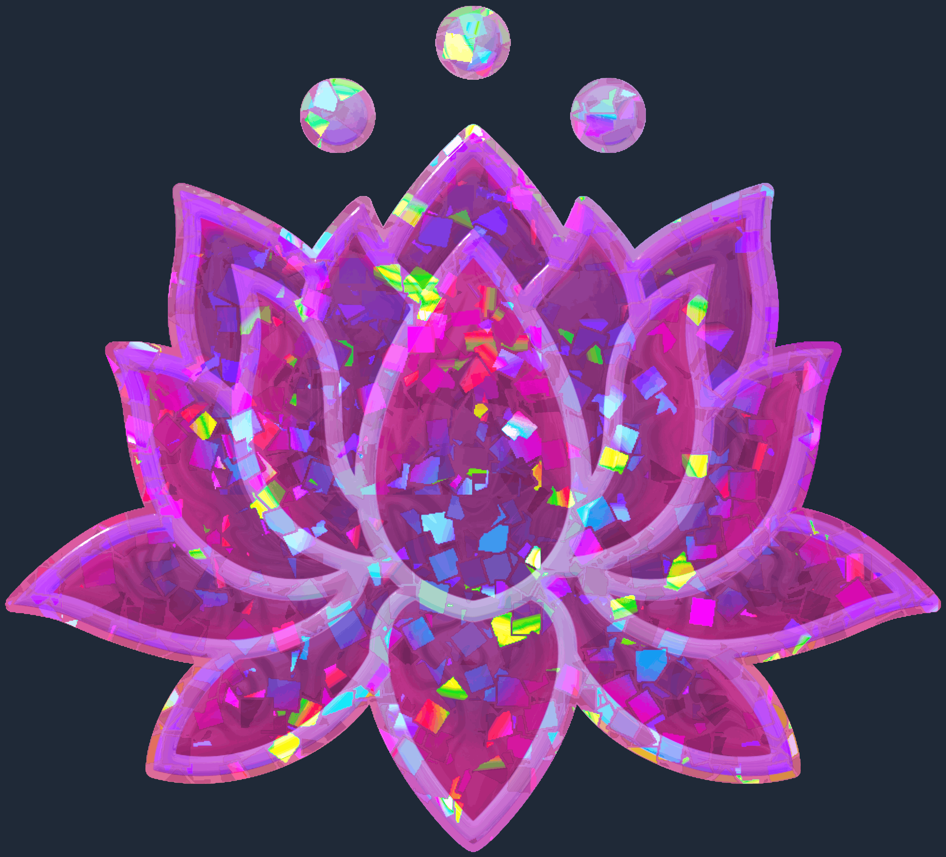 Sticker | Lotus (Glitter) Screenshot