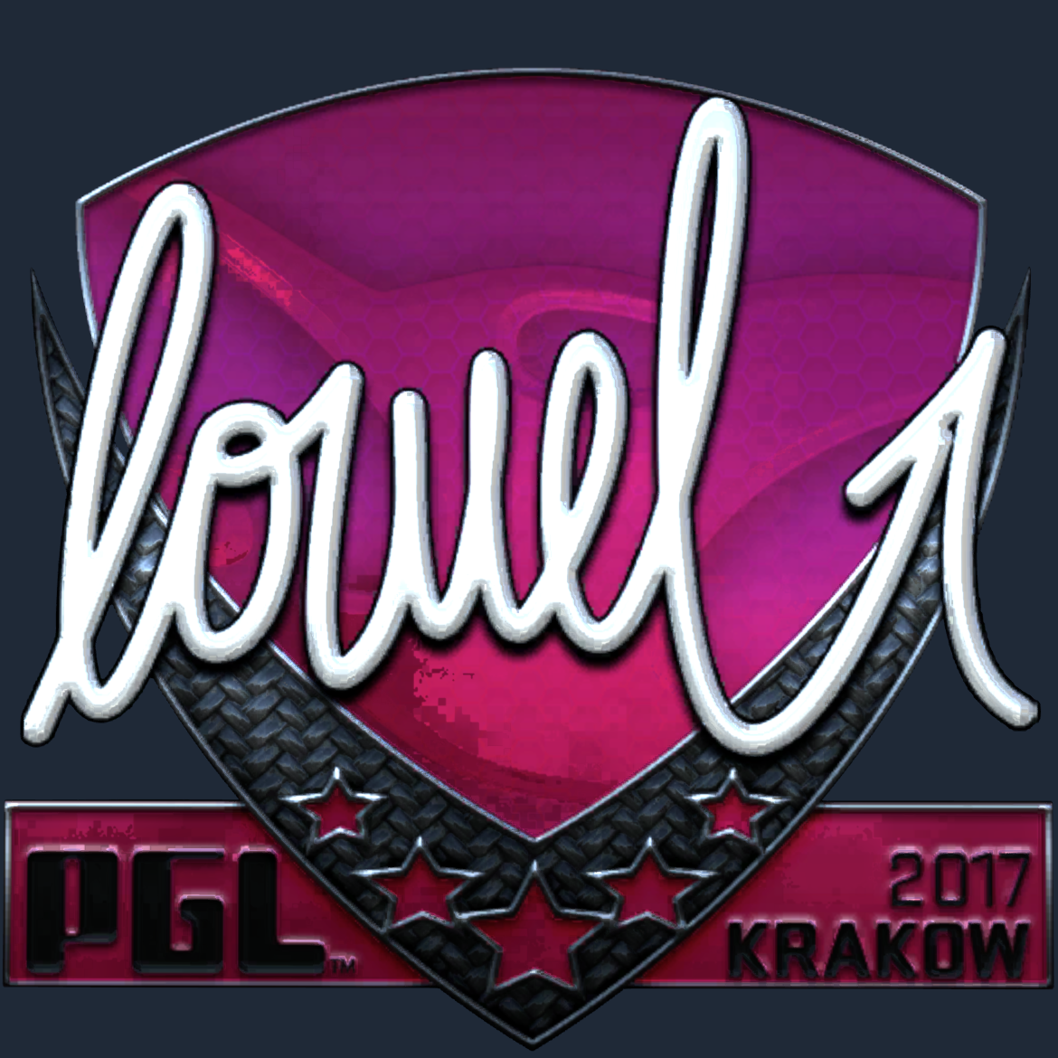 Sticker | loWel (Foil) | Krakow 2017 Screenshot
