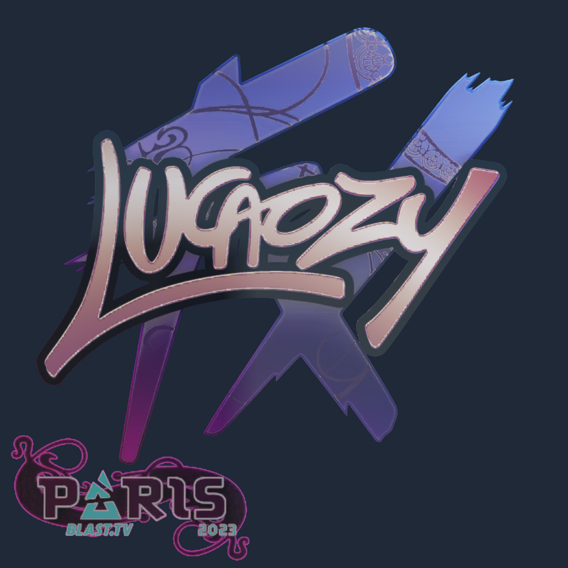 Sticker | Lucaozy (Holo) | Paris 2023 Screenshot