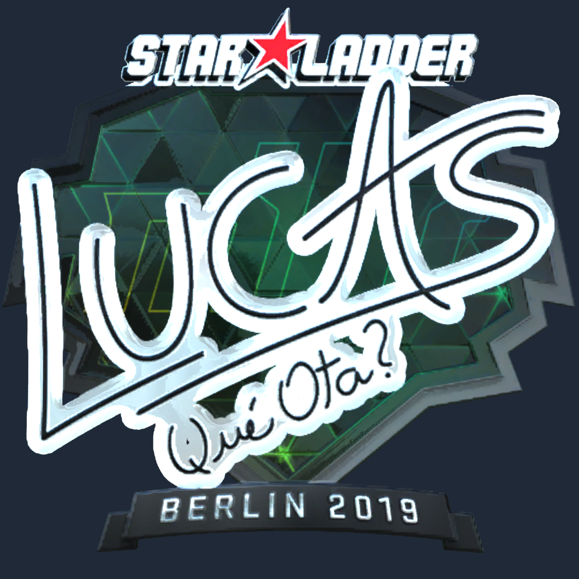 Sticker | LUCAS1 (Foil) | Berlin 2019 Screenshot