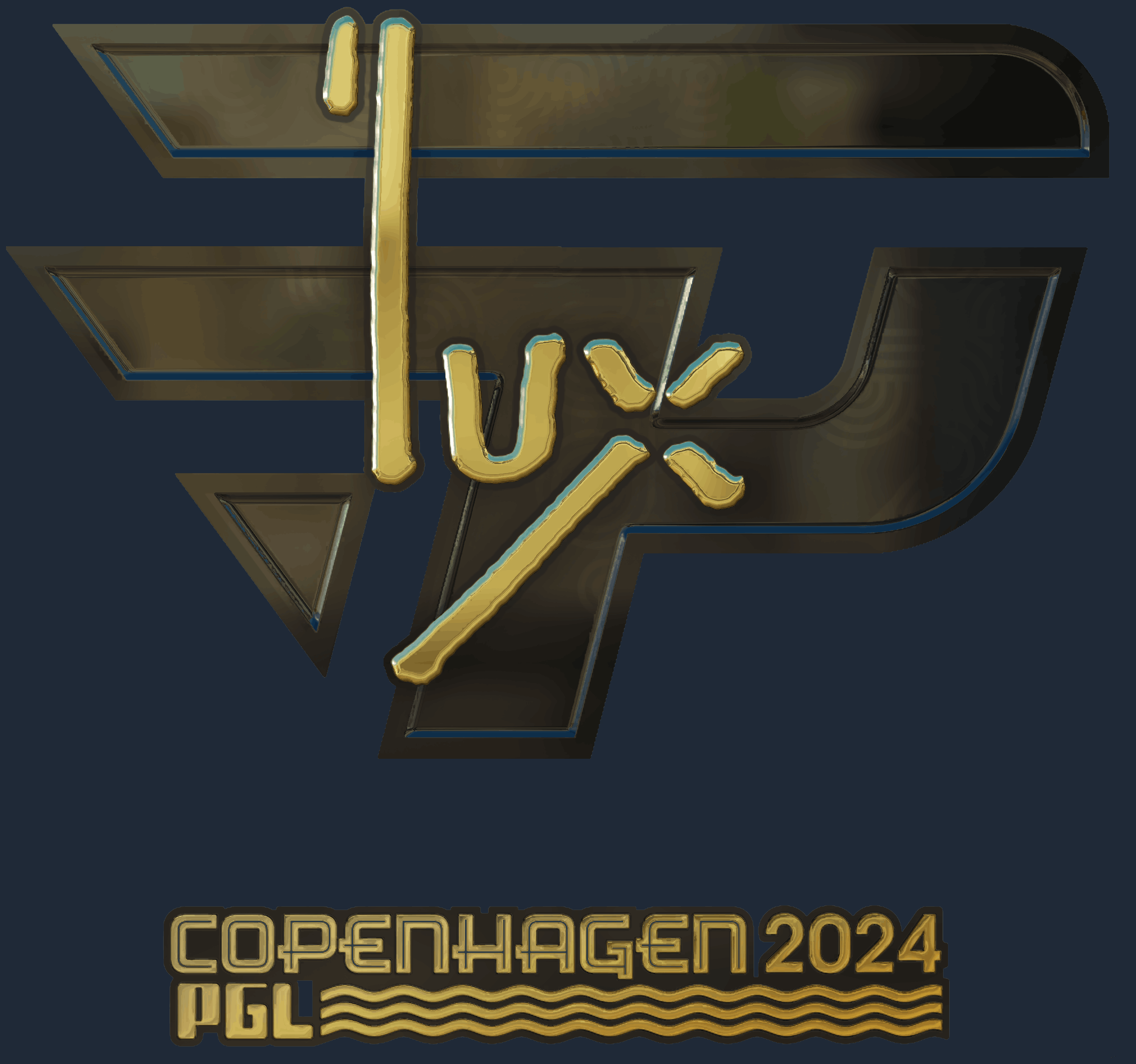 Sticker | lux (Gold) | Copenhagen 2024 Screenshot