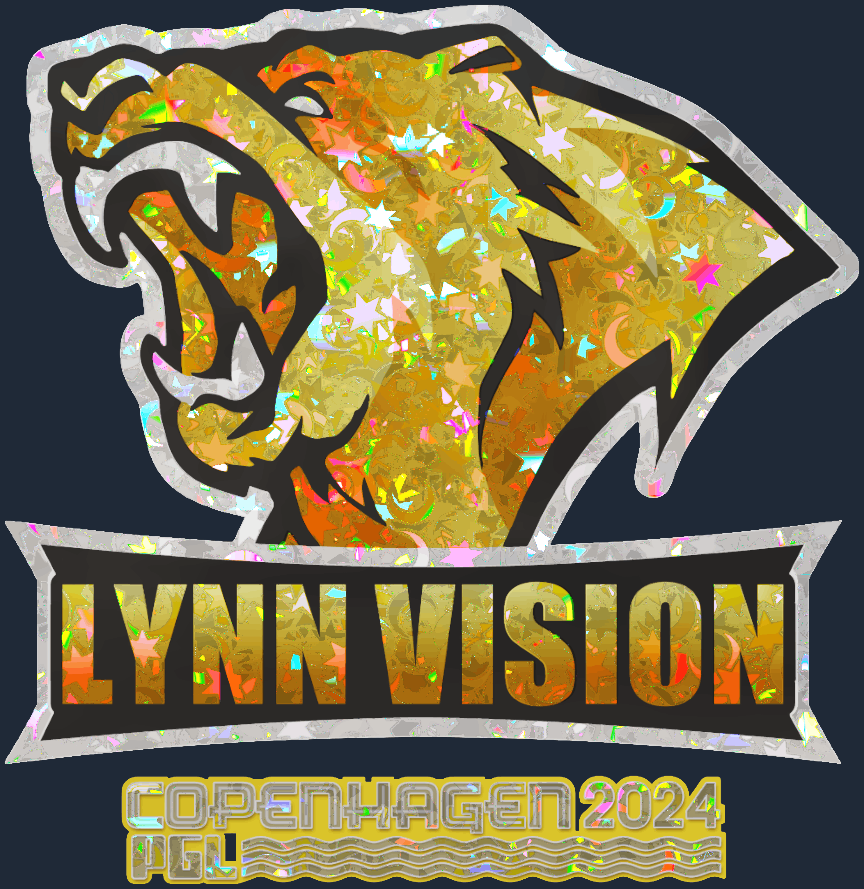 Sticker | Lynn Vision (Glitter) | Copenhagen 2024 Screenshot