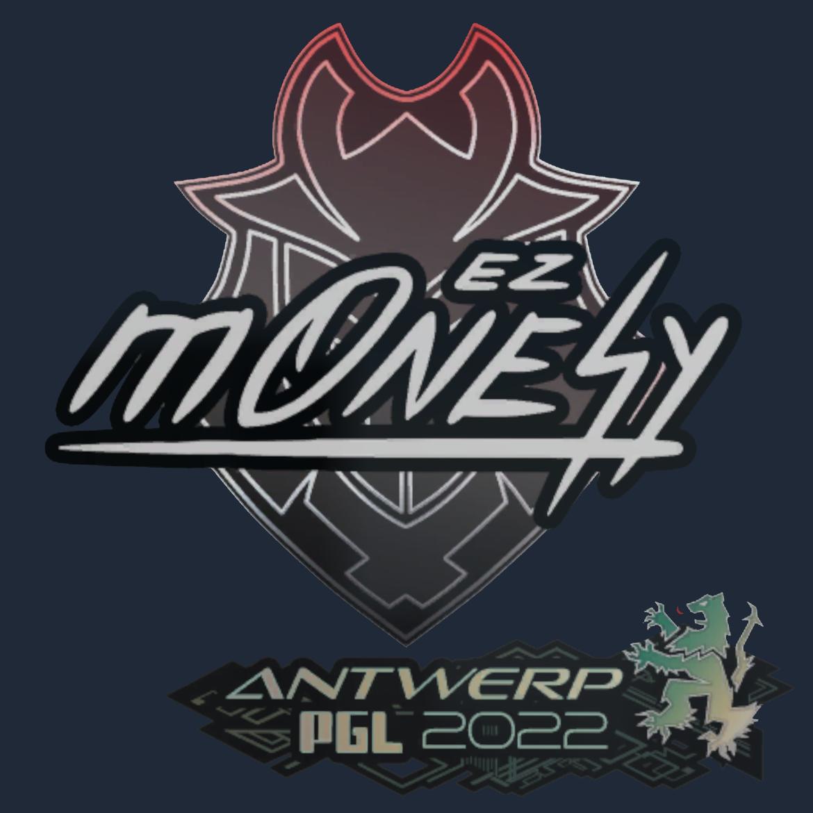 Sticker | m0NESY | Antwerp 2022 Screenshot